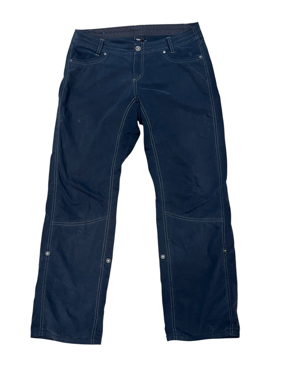 Kuhl Women's Blue Pants Relaxed Fit Outdoor Pants Hiking Gorpcore 12 Short